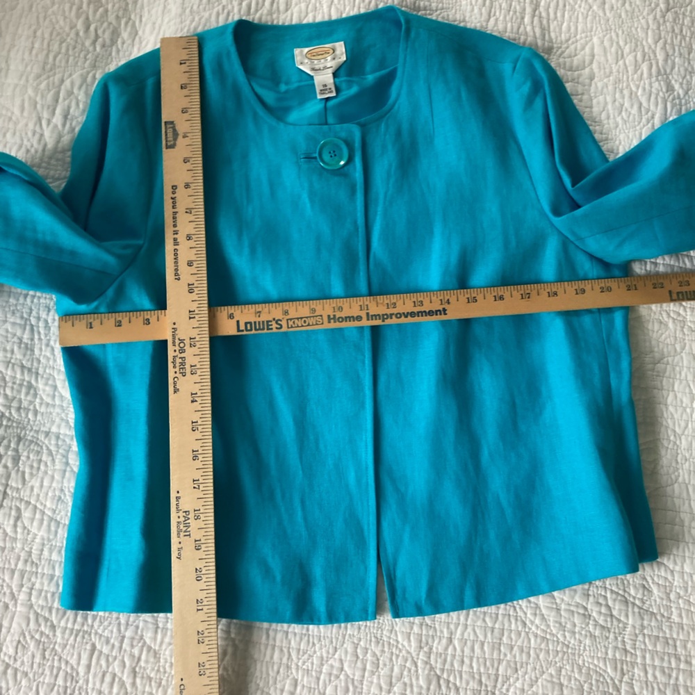Talbots Irish Linen Jacket - Picture 5 of 8